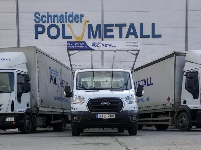 Új teherautóval bővült a Schnaider Polymetall gépjárműpark